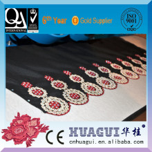 HUAGUI garment embroidery design cord embroidery